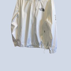 The North Face Light Gray Windbreaker